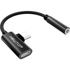 Cavo Adattatore Type C e Jack 3.5mm per HUAWEI Carica e Musica